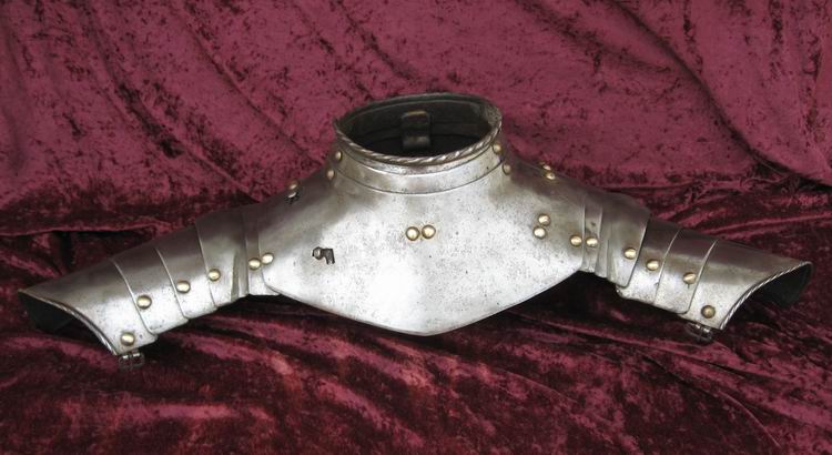 A Gorget with Spaulders.